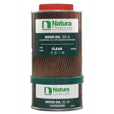 Natura Onecoat, 2 Component Wood Stain Oil, 360 mL (12.17