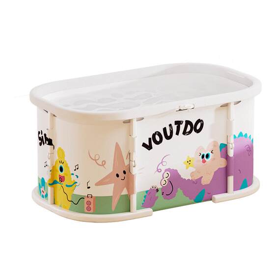 
Voutdoing Awutu swimming pool children's home baby bath bucket folding baby swimming bucket