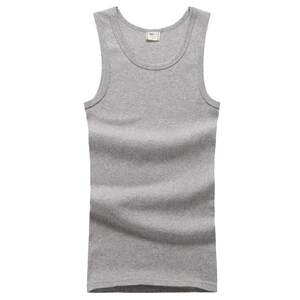 
Septwolves vest men's trendy pure cotton slim fit fine needle thread fitness cotton sports undershirt men's vest spring and summer