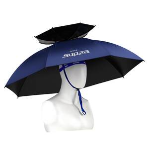 
Fishing Source Fishing Umbrella Hat Head-Weared Umbrella Hat Folding Umbrella Double Layer Large Sunshade Sunscreen Hat Umbrella
