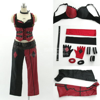 taobao agent Batman: Agan Madman-Harley Quinn Cos clothing customized Batman