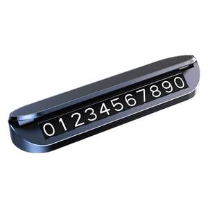 
Car moving phone number plate temporary parking number plate phone number plate ornament 2026 new car high-end vehicle
