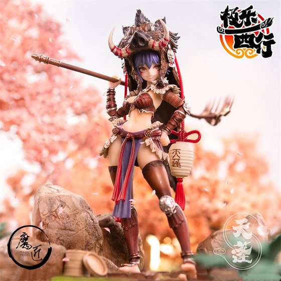 大漫匠X鱼TOYS 极乐西行 天蓬 猪八戒 1/9包胶机娘 成品 魔匠模型