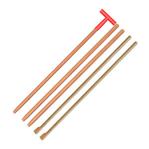 
Hoe extended locust wood handle shovel wooden handle agricultural tool shovel locust solid wood handle rake wooden stick wooden stick