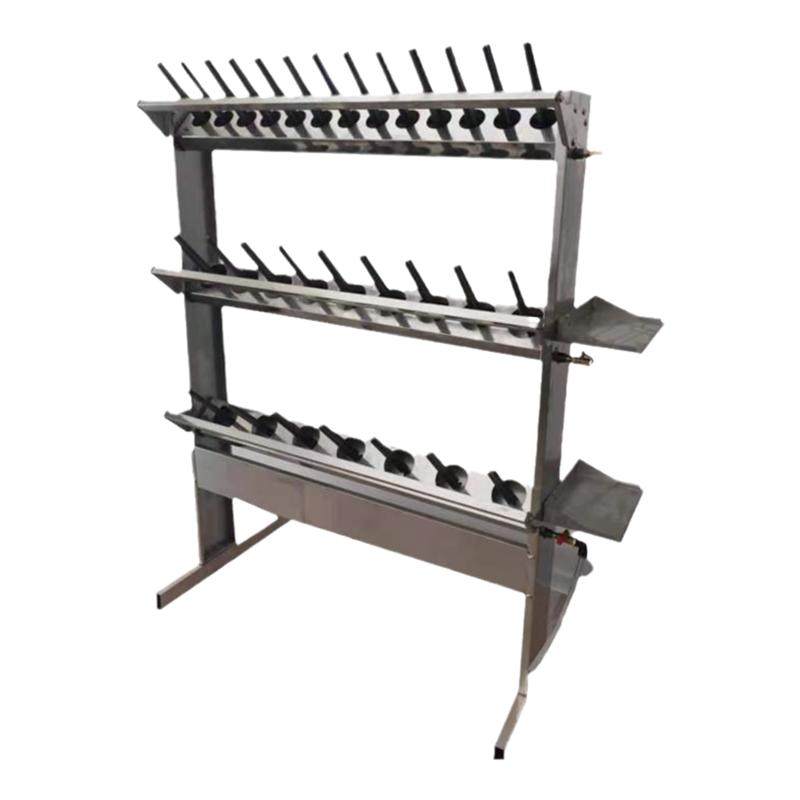 Car Repair Maintenance Oil Recovery Rack Stainless Steel Waste Collector