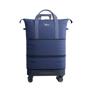 
2025 new luggage, sturdy and durable, foldable trolley case, extra large short-distance travel luggage, can be expanded for boarding