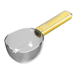 
Cat food spoon metering dog food spoon long handle pet food spoon cat measuring spoon scale spoon feeding shovel pet measuring cup