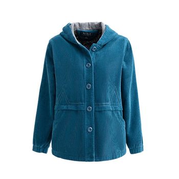 Middle-aged and elderly corduroy cotton coats in autumn