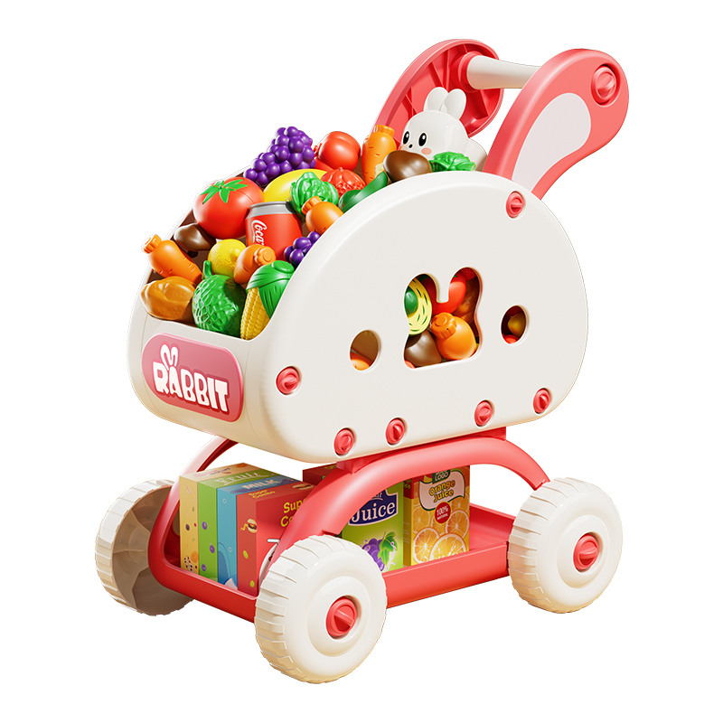 Children's Shopping Hand Push Toy 