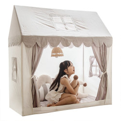 Pure Cotton Children's Tent Princess Castle Baby Game House