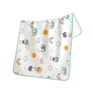 
Baby urine separator pad can be washed pure cotton Class A waterproof and breathable large size adult whole bed children's baby diapers