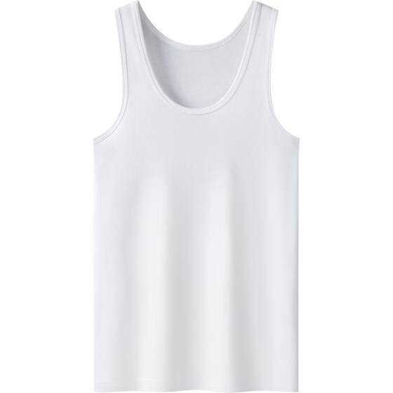 [2/4 pieces] Three-gun men's vest pure cotton breathable sports fitness seamless bottoming antibacterial undershirt new spring and summer product