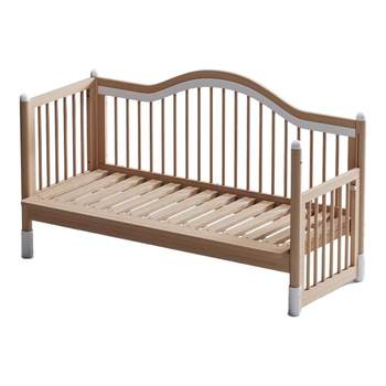 
Shucheng splicing bed baby solid wood crib customized lifting beech large bed bedside widening single baby child bed