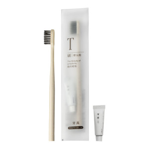 
[Hot item] Disposable toothbrush with toothpaste, special soft-bristled toothbrush for hotel, B&B, hotel bath and toiletry set
