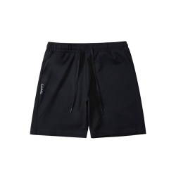 Wayne Xavier large size casual straight shorts men's summer loose slim elastic waist five-point sweatpants 8830