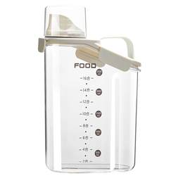 [Bring your own measuring cup] Moisture-proof and non-caking washing powder bucket