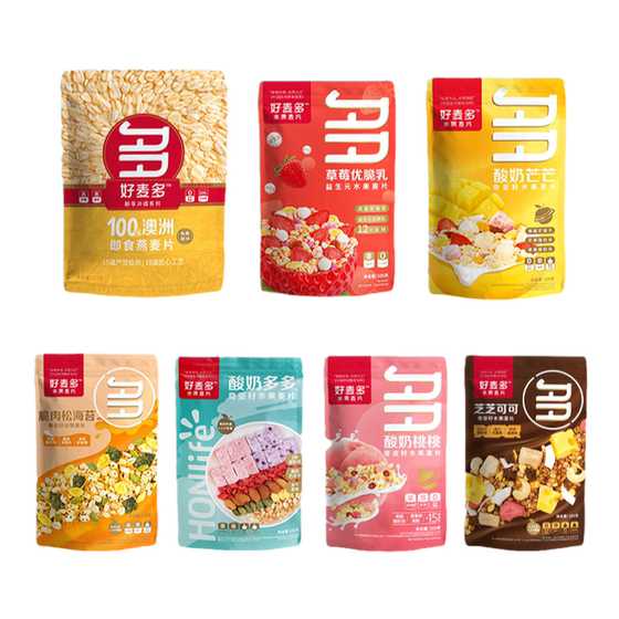 [Recommended early adopter] Good Macopacia seeds, baking non -fried oatmeal 105g 即 食 k