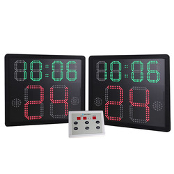 Tianfu Basket Gioco Timer Elettronico 24 Secondi Display Led Tabellone Segnapunti A Quattro Cifre Tabellone Segnapunti Ping-pong