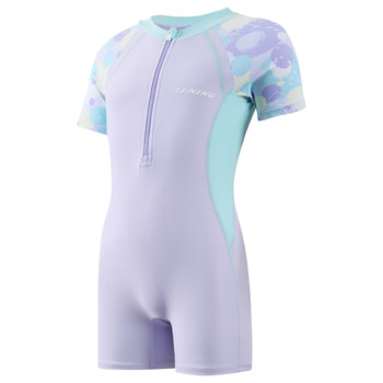 Li Ning girls one-piece swimsuit [new style]