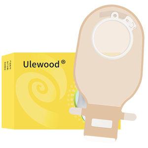 
Ostomy pocket two-piece chassis anal mask leaking feces bag disposable care supplies two-piece stool fistula bag