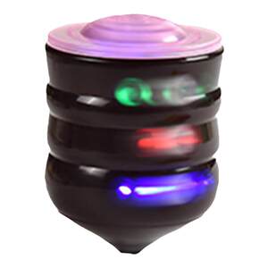 Tiktok same music light gyro children's educational cartoon rotating electric toy colorful flash boys and girls