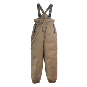 Belt and down pants Women wearing original design in winter installation new high waist, thin waist, warm, thick fashion ski pants