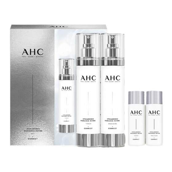 AHC小神仙水乳套装玻尿酸补水保湿焕亮化妆护肤女官方旗舰店正品