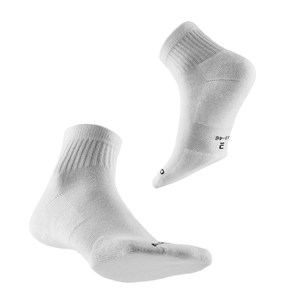 Decathlon socks low-top RS100 summer cotton socks breathable badminton jump rope running men's and women's sports socks CSR5