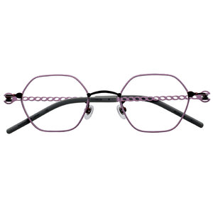 
ONBEAT handmade glasses frame for women with myopia, can be equipped with high height, small face, ultra-light retro pure titanium glasses frame ONB809