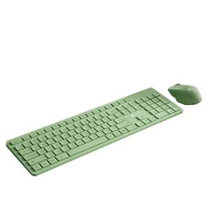 
Dream Clan K783 wireless keyboard and mouse set green girl office desktop laptop typing mute thin