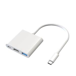 MacBook Wuxuwood Typec Typec to HDMI mobile phone connection HD 4K projector converter is suitable for Apple computer iPad tablet notebook USB3.0 connector pro/air extension VGA
