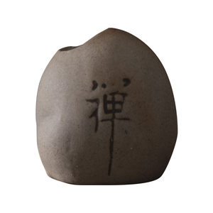 
Mini Zen vase simulation small stone ancient style ornaments tea table ceramic decoration plant hydroponic container
