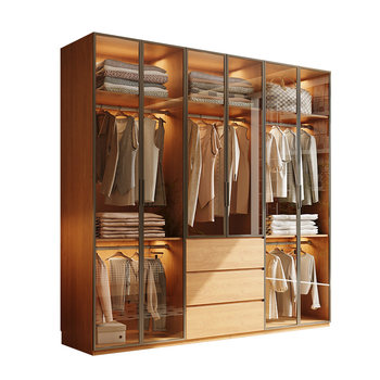 
Maternal and infant grade environmentally friendly wardrobe zero formaldehyde children's locker