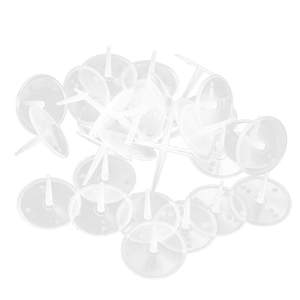 Transparent plastic base doll decorator fixed cake decorative bottom brackets birthday scene accessories are thicker
