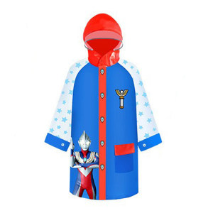
Ultraman children's rain boots boys elementary school students kindergarten babies and children bring school bags and go to school clothes and rain poncho
