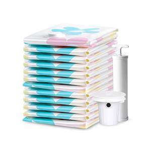 Vacuum compressed bag clothing, luggage quilt, storage bag down jacket, pumping bag storage clothing bag moving artifact