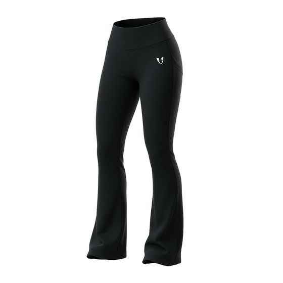 
Vest line fitness flared trousers sports high waist hip lifting pants outdoor running speed drying pants summer comfortable outside wear