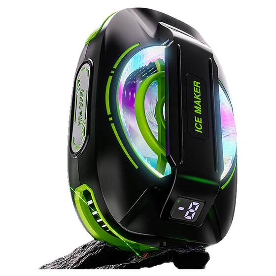 
No need to plug in] Wireless mobile phone radiator, unplugged charging model, magnetic semiconductor icing refrigeration and cooling artifact, live streaming game, silent back clip, special for Apple, Xiaomi iqoo