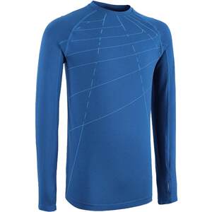 
Decathlon sports t-shirt children's spring and autumn warm quick-drying clothes boys and girls long-sleeved clothes running training suit KIDC