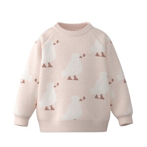 [New Product] Papa Climbing Autumn Baby Sweater for Men and Women Baby Sweaters that are skin-friendly, soft and waxy warm tops