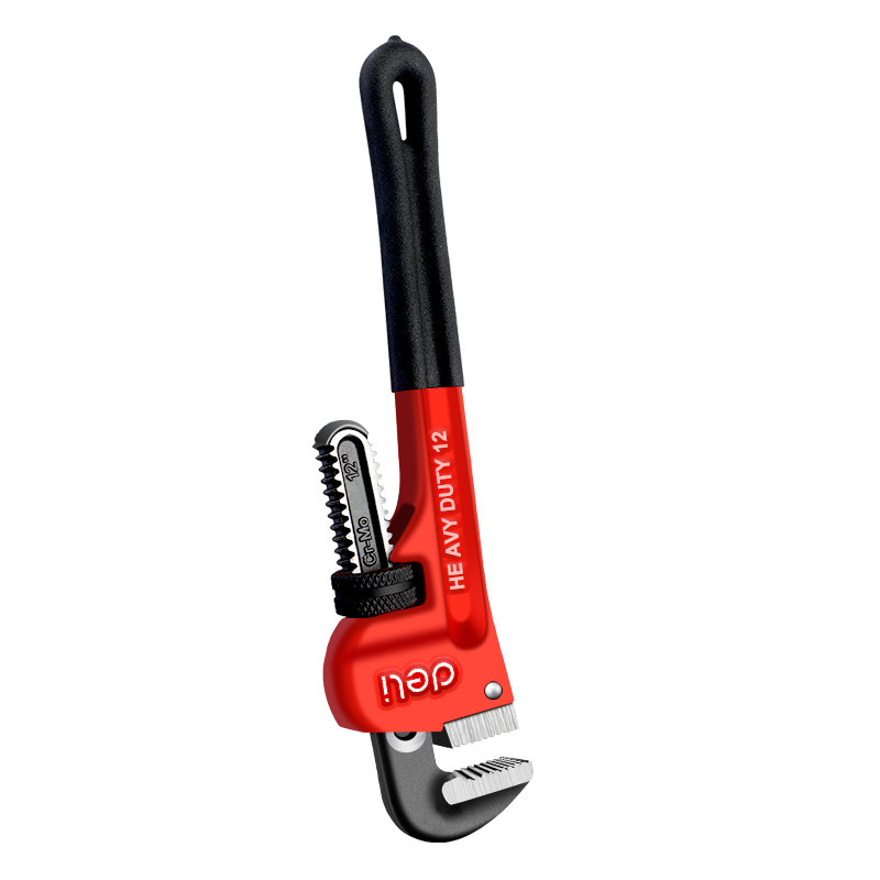 Högert Technik Alicate Para Tubos Stillson 14 Pulgadas (350 Mm) – Mango Largo Y Mordazas De Cromo Vanadio – Perfecto Para Fontanería Y Bricolaje