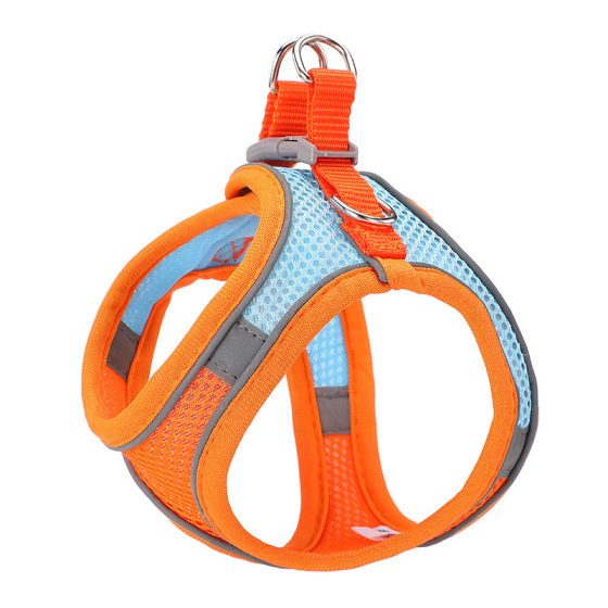 Pet cat led the rope vest, the backbone back, out of the British short slippery cat rope cat chain to prevent break free cat supplies
