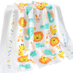 Baby Bath Towel - Pure Cotton Gauze Honeycomb Bath Towel For Newborns