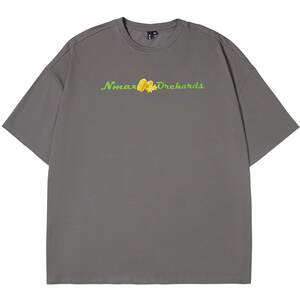 [Cold Anti -bacteriostatic] NMAX large size tide men's fun fruit printing short sleeve inner row in the sleeves
