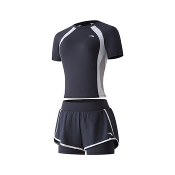 Anta slim waist swimsuit women's 2025 new style split conservative and slim and slim girl covers her belly and takes a hot spring swimming
