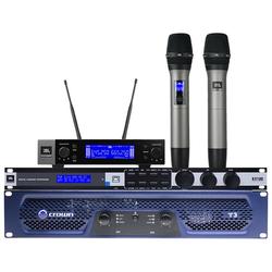 Jbl Kx180 Vm200 Effector Microphone Combination Home Ktv Stage Reverberator Anti-howling Amplifier Set