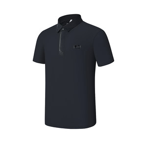 
FILA official men's knitted short-sleeved POLO shirt 2025 summer new golf sports base top