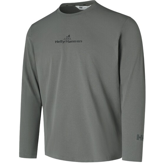 
[Classic] HELLYHANSEN/HH Men's moisture absorption quick-drying light outdoor urban casual long-sleeved T-shirt