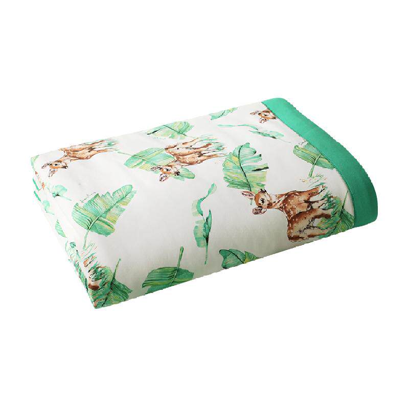 Babydecke Mit Tiermotiven – 84 X 107 Cm, Gesteppt, Mikrofaser, Für Kinderbett & Auto