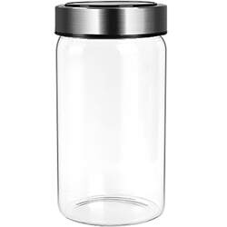 German food grade high borosilicate glass sealed jar